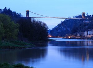 cours anglais bristol : vue sur le pont suspendu