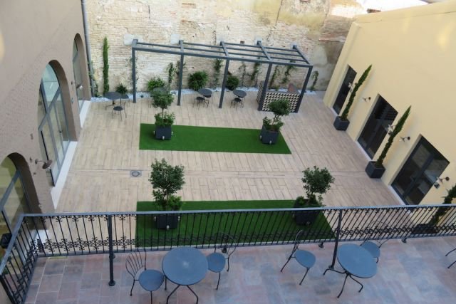 Cour intérieure de l'école IH Valencia