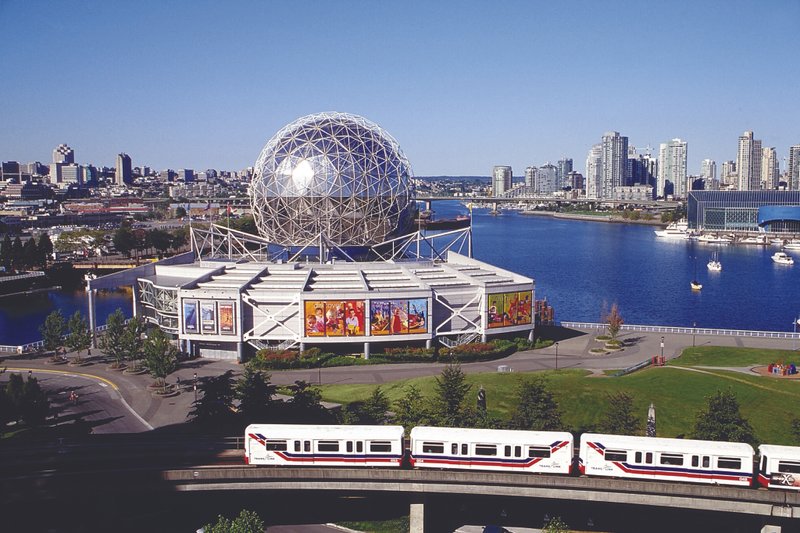 cours anglais Vancouver : skytrain