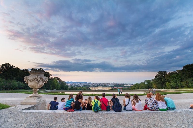Excursion durant les cours d'allemand à Vienne