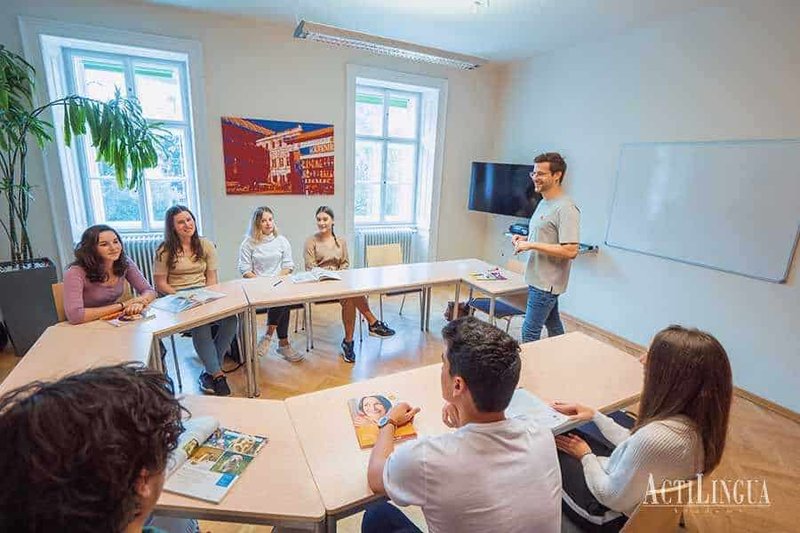 Cours d'allemand à Vienne en petits groupes, immersion allemand à Vienne garantie avec Actilingua