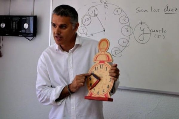 prof d'espagnol natif