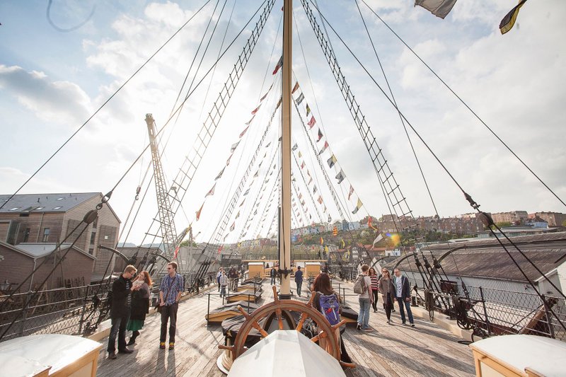 Visite du bateau SS Great Britain durant mon séjour linguistique à Bristol