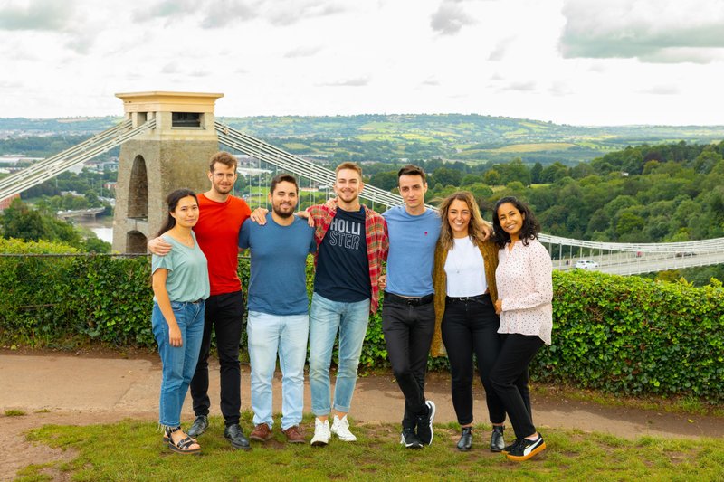 Photo souvenir de mon séjour linguistique à Bristol