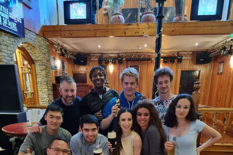 Soirée au pub pendant mon séjour linguistique à Cork