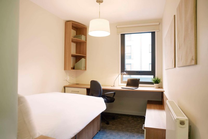 Chambre en résidence étudiante cours d'anglais Londres