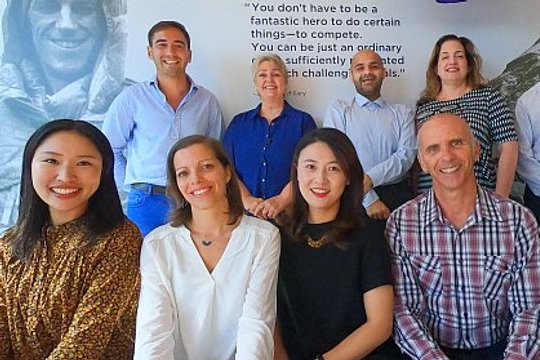 séjour linguistique à Auckland : e staff au complet