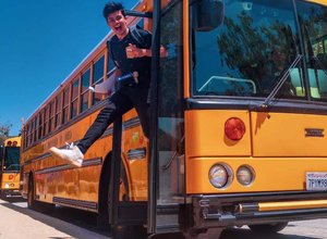 On my way to school - anglais aux USA