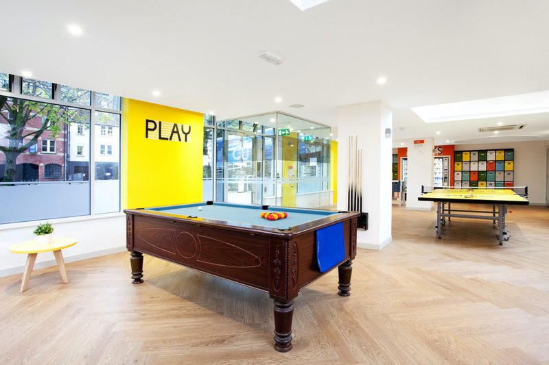 La salle de jeux de ma co-location à Bristol
