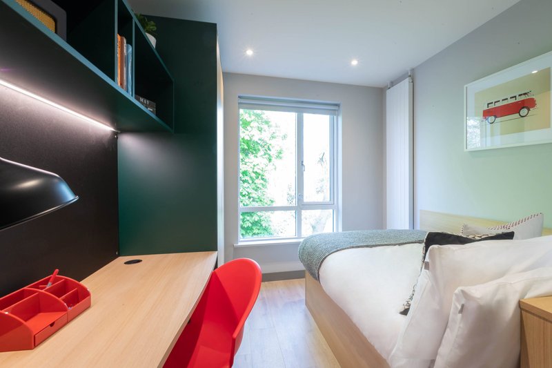 Ma chambre dans la résidence étudiante à Dublin